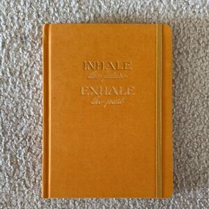 Threshold Orange Motivational Journal